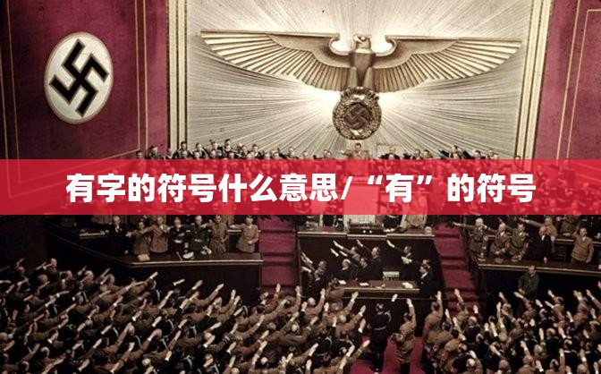 有字的符号什么意思/“有”的符号
