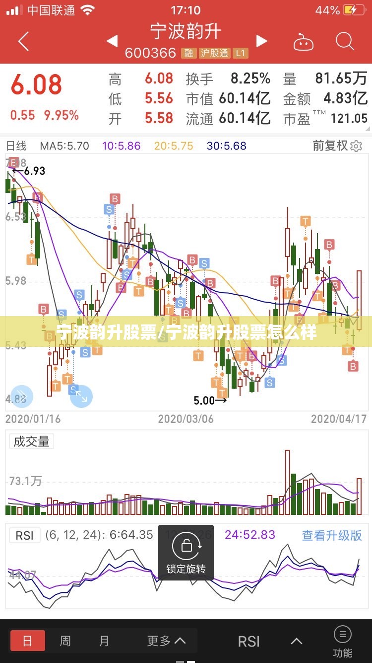 宁波韵升股票/宁波韵升股票怎么样