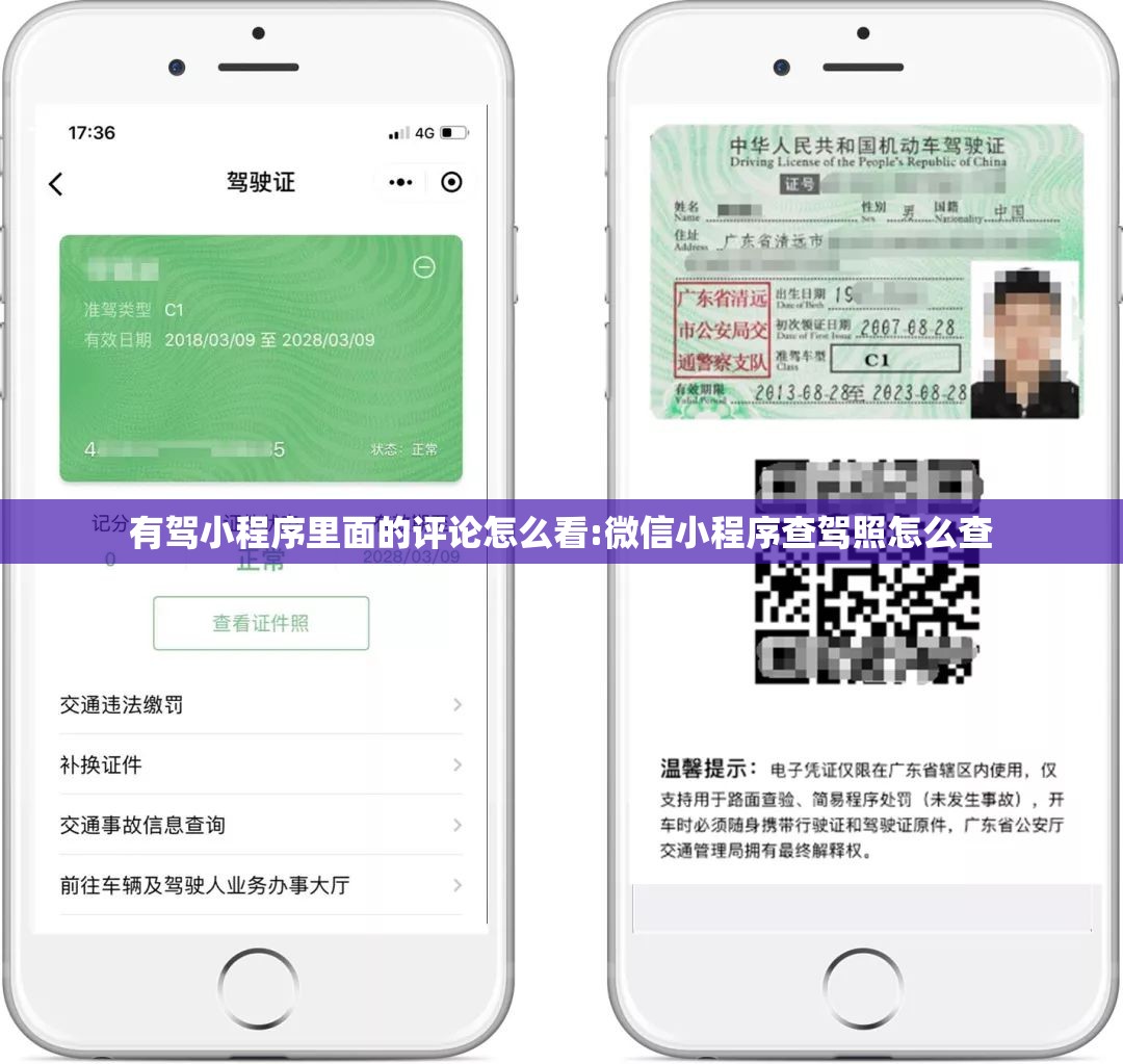 有驾小程序里面的评论怎么看:微信小程序查驾照怎么查