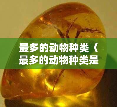 最多的动物种类（最多的动物种类是什么）