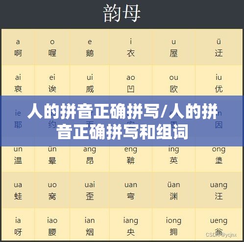 人的拼音正确拼写/人的拼音正确拼写和组词
