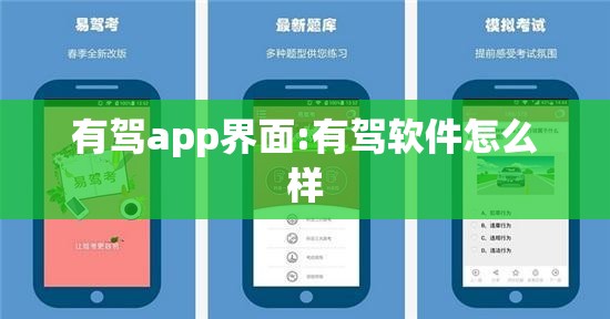 有驾app界面:有驾软件怎么样