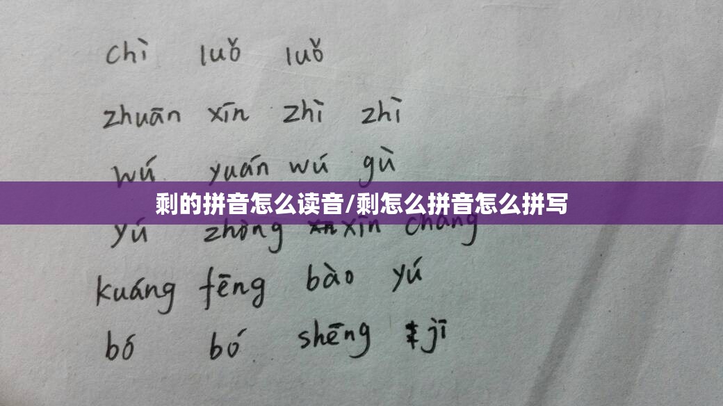剩的拼音怎么读音/剩怎么拼音怎么拼写