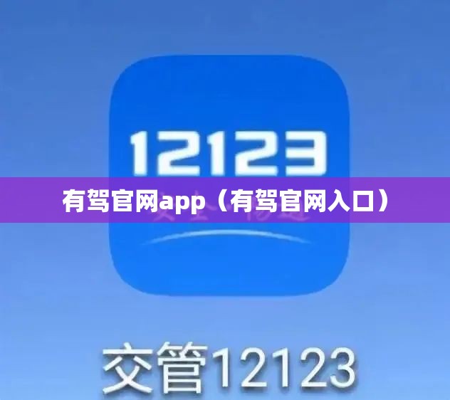 有驾官网app（有驾官网入口）