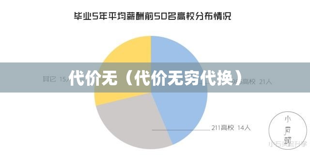 代价无（代价无穷代换）