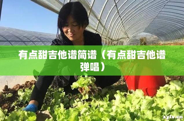 有点甜吉他谱简谱（有点甜吉他谱弹唱）
