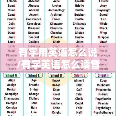 有字用英语怎么说/有字英语怎么读音发音
