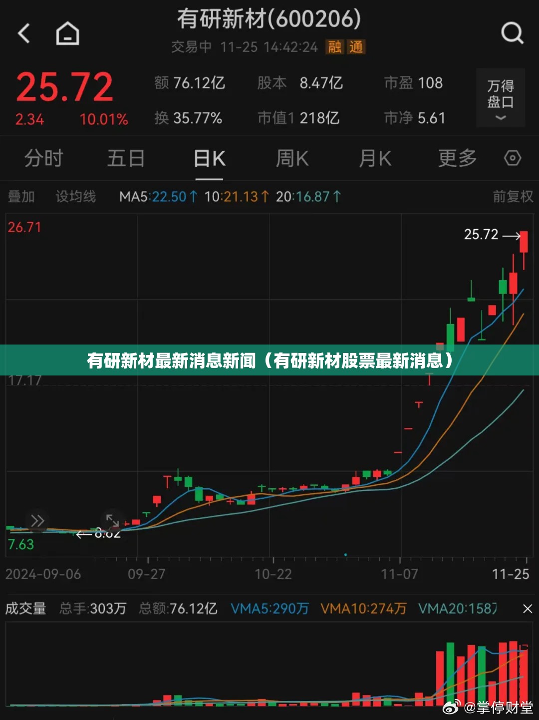 有研新材最新消息新闻（有研新材股票最新消息）