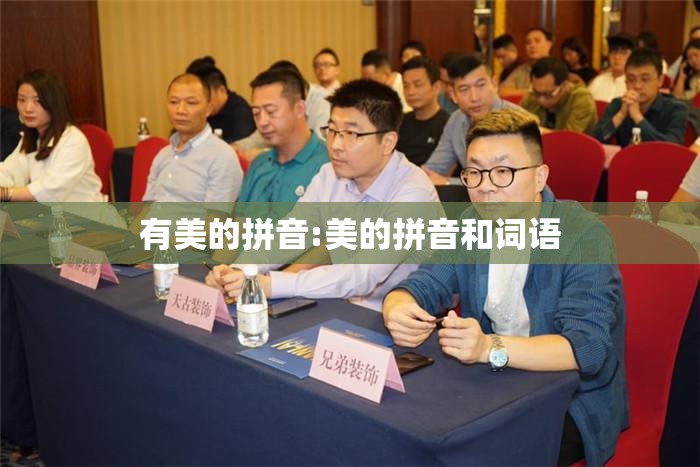 有美的拼音:美的拼音和词语
