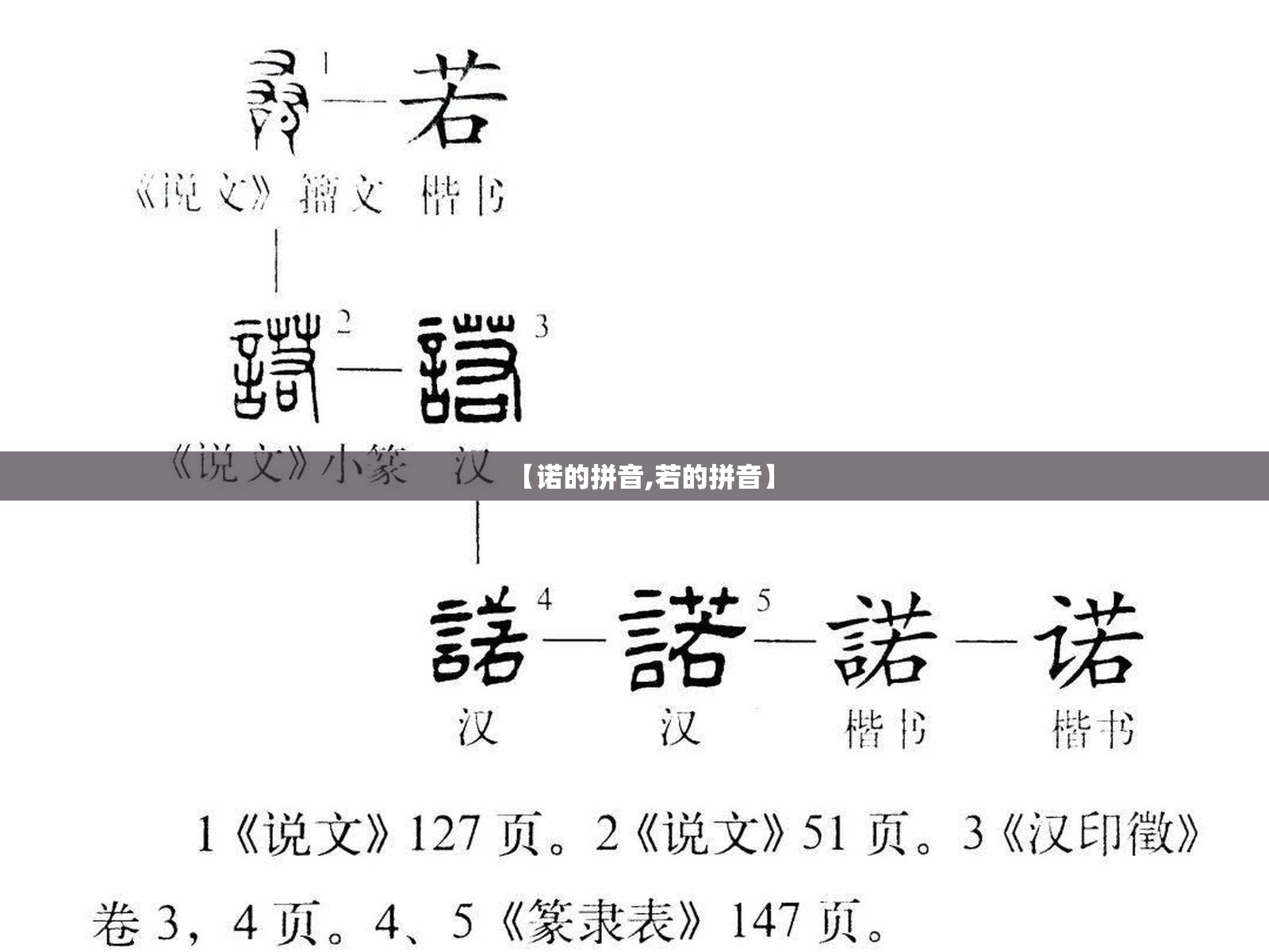 【诺的拼音,若的拼音】