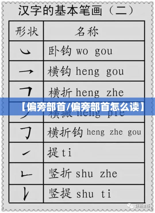 【偏旁部首/偏旁部首怎么读】