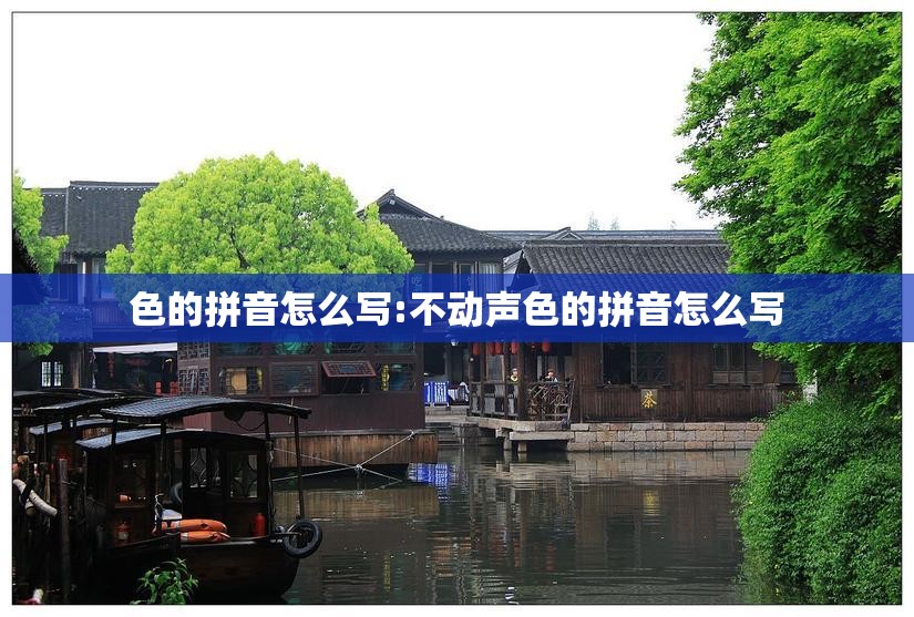 色的拼音怎么写:不动声色的拼音怎么写