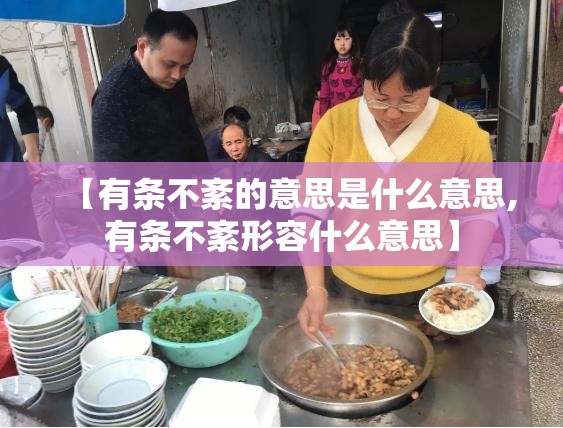 【有条不紊的意思是什么意思,有条不紊形容什么意思】
