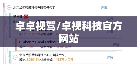 卓卓视驾/卓视科技官方网站
