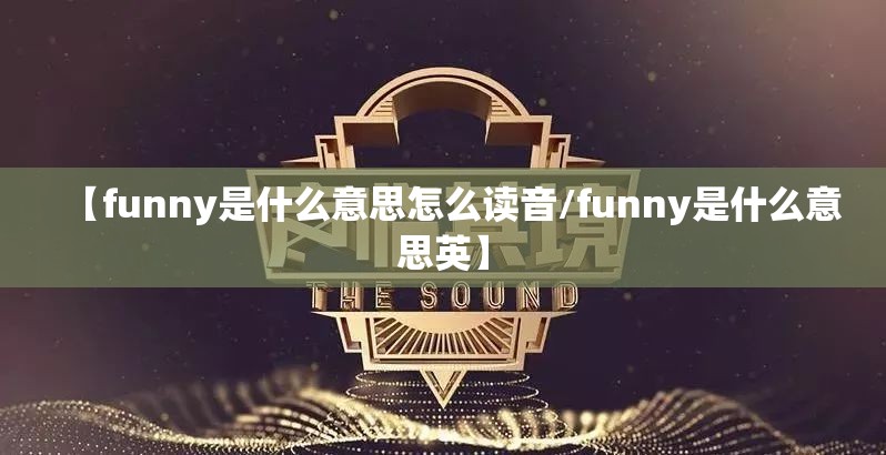 【funny是什么意思怎么读音/funny是什么意思英】