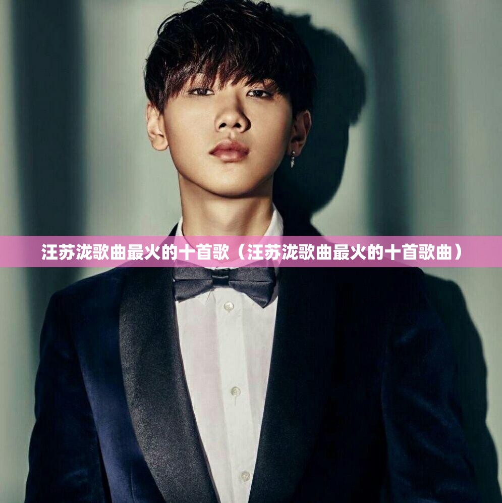 汪苏泷歌曲最火的十首歌（汪苏泷歌曲最火的十首歌曲）