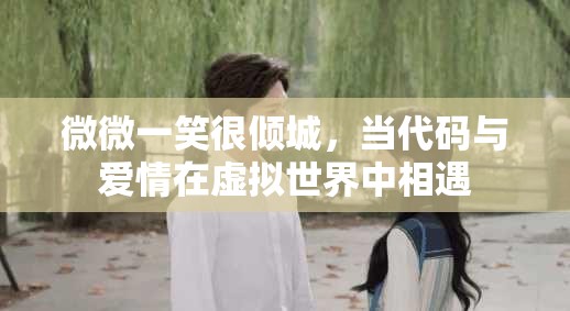 微微一笑很倾城，当代码与爱情在虚拟世界中相遇