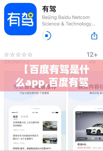 【百度有驾是什么app,百度有驾是什么意思】