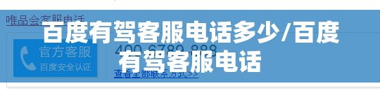 百度有驾客服电话多少/百度有驾客服电话