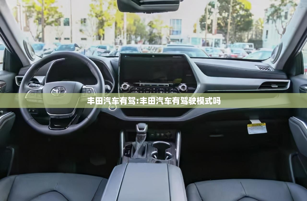 丰田汽车有驾:丰田汽车有驾驶模式吗