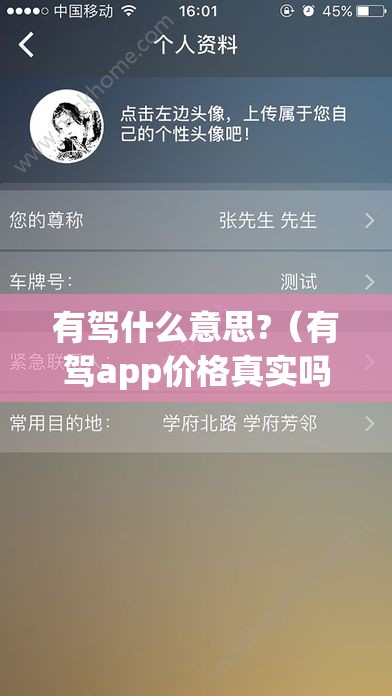 有驾什么意思?（有驾app价格真实吗）