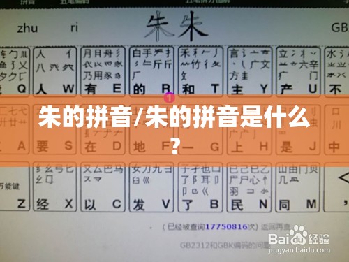 朱的拼音/朱的拼音是什么?