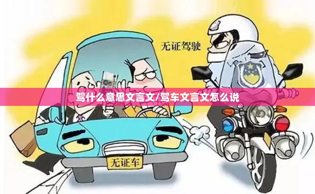 驾什么意思文言文/驾车文言文怎么说