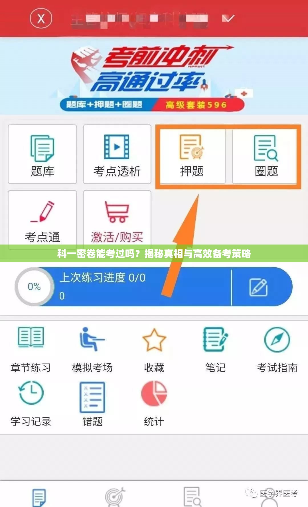 科一密卷能考过吗？揭秘真相与高效备考策略